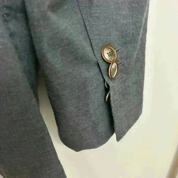 Massimo Dutti Blazer Men's Finest Italian Fabric Cotton Half Lined Size US 36 - Picture 4 of 10